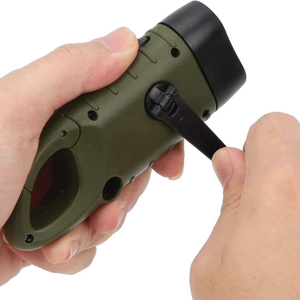 Linterna Led con dinamo