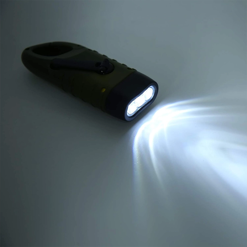 Linterna Led con dinamo